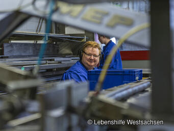 Behindertenwerkstatt Reinsdorf - Metallbearbeitung
