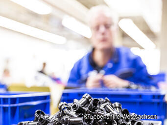 Montageabteilung der Behindertenwerkstatt Reinsdorf gGmbH