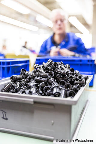 Montageabteilung der Behindertenwerkstatt Reinsdorf gGmbH