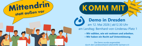 Demo "Mittendrin statt außen vor"