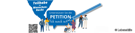 Petition Teilhabe ist Menschenrecht