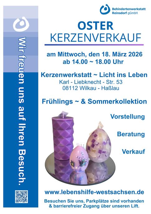 Oster - Kerzenverkauf